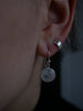 Moonstone Akoni Earrings - Oval / Round - Jewels & Gems