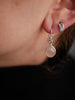 Rose Quartz Akoni Earrings - Teardrop - Jewels & Gems