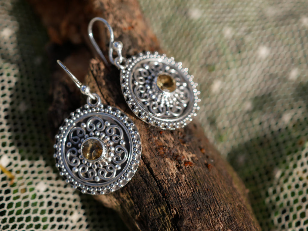 Citrine Zahara Earrings - Jewels & Gems