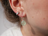 Pastel Green Chalcedony Adora Earrings Round - Jewels & Gems