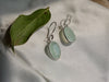 Pastel Green Chalcedony Adora Earrings Oval - Jewels & Gems