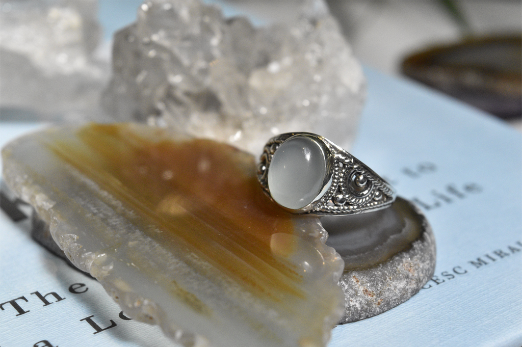 Chalcedony Calissia Ring - Jewels & Gems