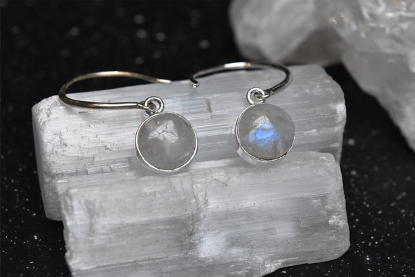 Moonstone Signe Earrings - Jewels & Gems