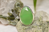 Green Chalcedony Adora Ring (US 9) - Jewels & Gems