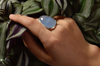 Blue Chalcedony Adora Ring - Jewels & Gems