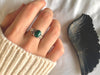 Malachite Brigid Ring - Jewels & Gems