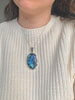 Labradorite Ansley Pendant - Large Oval - Jewels & Gems