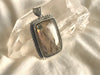 Rare Pink Labradorite Ceres Pendant - Rectangle - Jewels & Gems