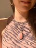 Pink Opal Ansley Pendant - Large Teardrop - Jewels & Gems