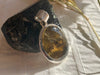 Olive Green Tourmaline Naevia Pendant - Reg. Oval - Jewels & Gems