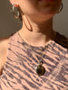 Olive Green Tourmaline Naevia Pendant - Reg. Oval - Jewels & Gems