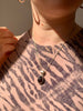 Pink Tourmaline Naevia Pendant - Teardrop - Jewels & Gems