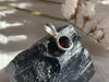 Garnet Naevia Pendant - XSmall Round - Jewels & Gems
