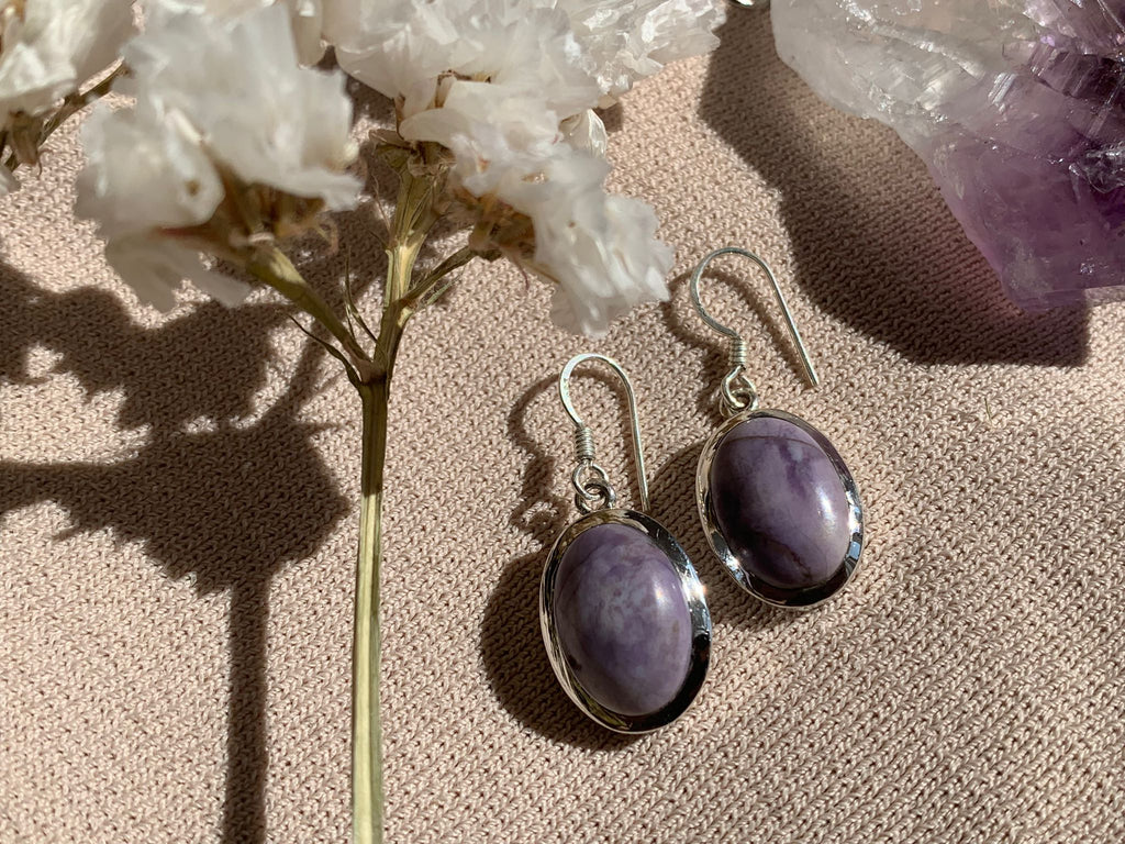 Tiffany Stone Naevia Earrings - Small Oval D - Jewels & Gems