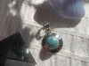 Larimar Medea Pendant - Small Round - Jewels & Gems