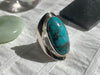 Arizona Turquoise Medea Ring - Long Oval - Jewels & Gems
