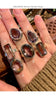Ametrine Mixed Chunky Rings - Jewels & Gems