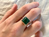 Semi-precious Emerald / Sapphire Tozi Ring - Jewels & Gems