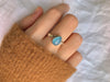 Blue Chalcedony Efimia Ring - Teardrop - Jewels & Gems