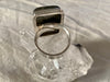 Labradorite Adjustable Ring - Large Rectangle - Jewels & Gems