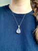 Pink Kunzite Ansley Pendant - Small Drop - Jewels & Gems