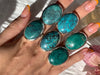 Tibetan Turquoise Naevia Ring - Large Oval - Jewels & Gems