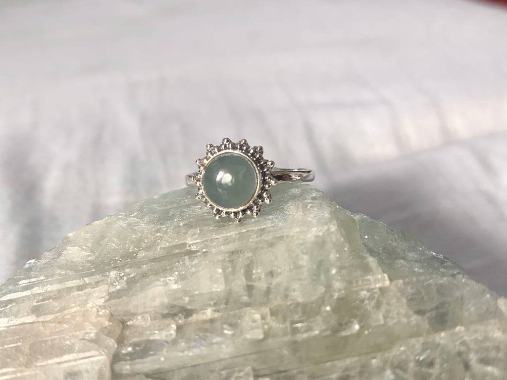 Aquamarine Sole Ring - Jewels & Gems