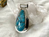 Blue Apatite Gaia Pendant - Long Teardrop - Jewels & Gems