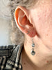 Blue Topaz Ari Earrings - Double - Jewels & Gems