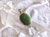 Chrysoprase Naevia Pendant - Small Oval - Jewels & Gems