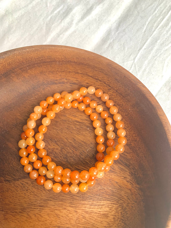 Orange Aventurine Bracelet - Jewels & Gems