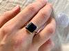 Semi-precious Emerald / Sapphire Tozi Ring - Jewels & Gems