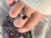 Dark Amethyst Endora Ring - Jewels & Gems