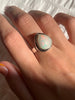 Ethiopian Welo Opal Ansley Ring - Chunky Drop (US 7) - Jewels & Gems