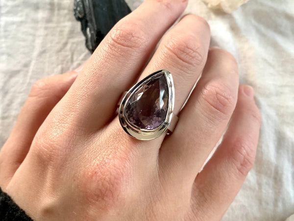 Ametrine Ansley Ring - Large Teardrop (US 9.5) - Jewels & Gems
