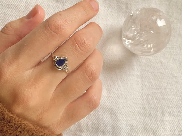Semi-precious Sapphire Zuma Ring - Jewels & Gems