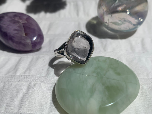 Kunzite Ariel Ring - Lozenge (US 9) - Jewels & Gems