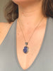 Tanzanite Ansley Pendant - XLarge Oval (Faceted) - Jewels & Gems