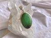 Chrysoprase Ansley Pendant - Oval - Jewels & Gems