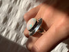Ethiopian Welo Opal Medea Ring - Large Oval (US 8) - Jewels & Gems