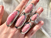 Rhodochrosite Dinah Mixed Rings (One of a kind) - Jewels & Gems