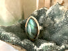 Labradorite Akoni Ring - Small Marquise (US 9.5) - Jewels & Gems