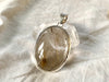 Rutilated Quartz Naevia Pendant - XLarge Oval - Jewels & Gems