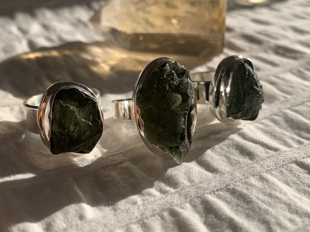 Moldavite Ansley Ring Mix
