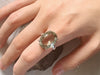 Green Amethyst Sanaa Ring - Large Oval - Jewels & Gems