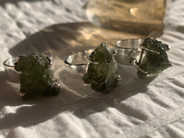 Moldavite Sanaa Ring - Mix - Jewels & Gems