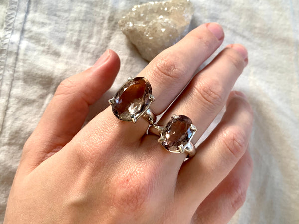 Ametrine Sanaa Ring - Small / Medium Oval - Jewels & Gems