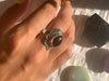 Black Tourmaline Tegwen Ring - Jewels & Gems