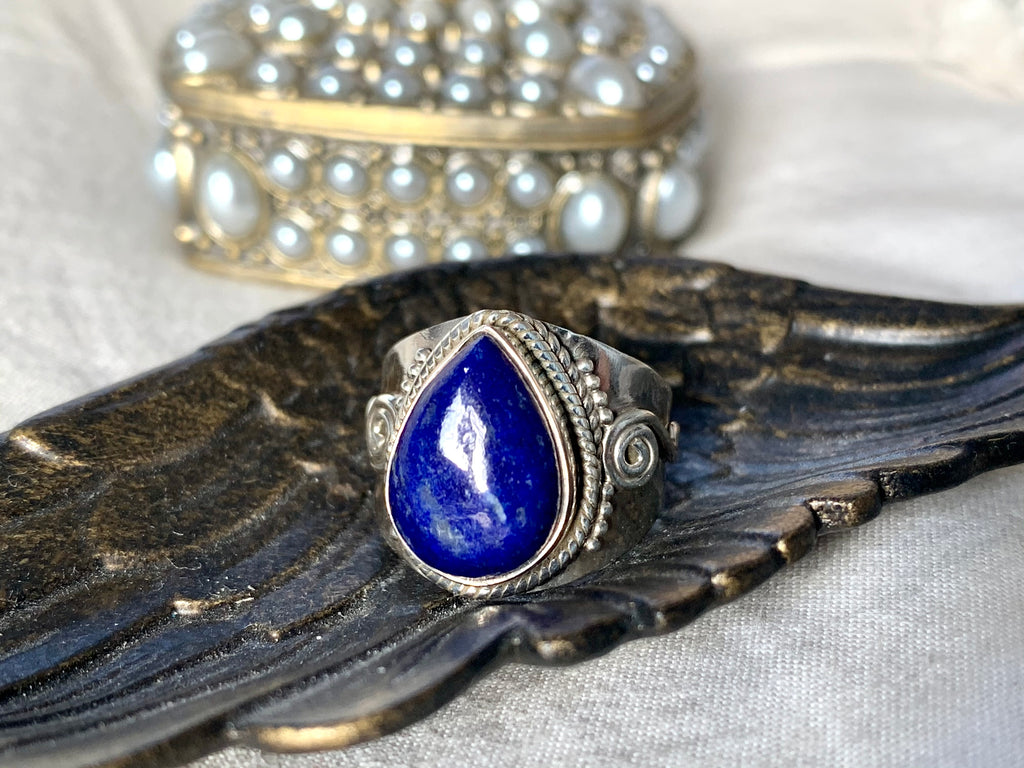 Lapis Lazuli Calliope Ring - Jewels & Gems