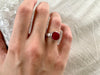Semi- precious Emerald / Ruby / Sapphire Eseld Ring - Jewels & Gems